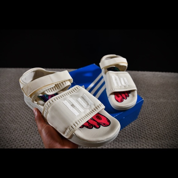 Pharell x Adilette 2.0 Sandal ‘Cream White’ main image 4
